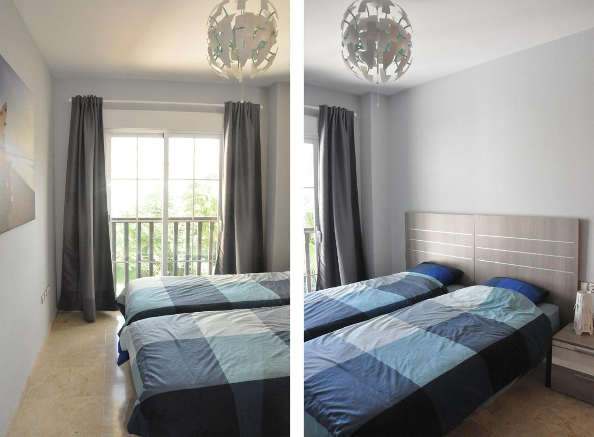 2201-Lovely 2 Bedrooms With Terrace And Pool Манилва Экстерьер фото